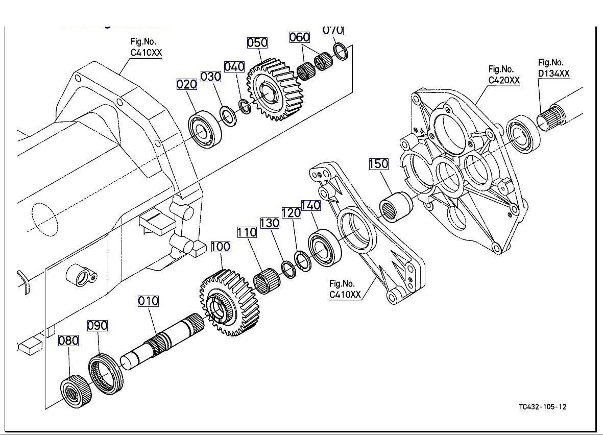 Trục truyền động PTO ( trước)