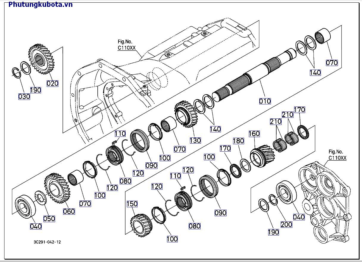 TRỤC THỨ NHẤT CŨ 50001 -.49999