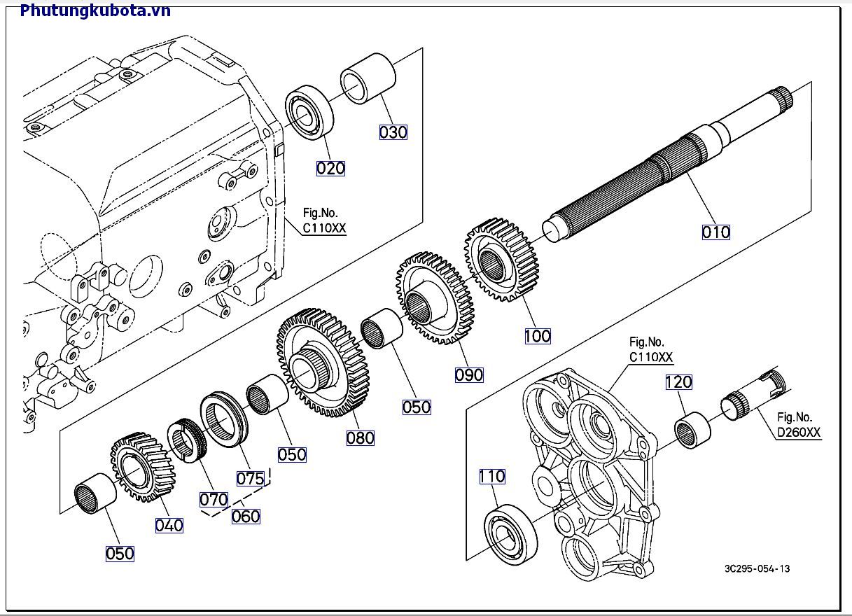 TRỤC THỨ 3 MÓI 10001 -.49999