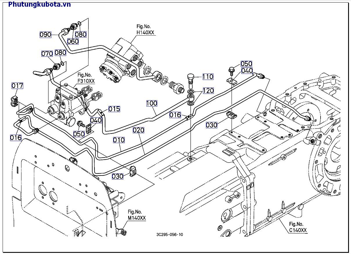 ỐNG DẪN DẦU PHANH CŨ 50001-60296