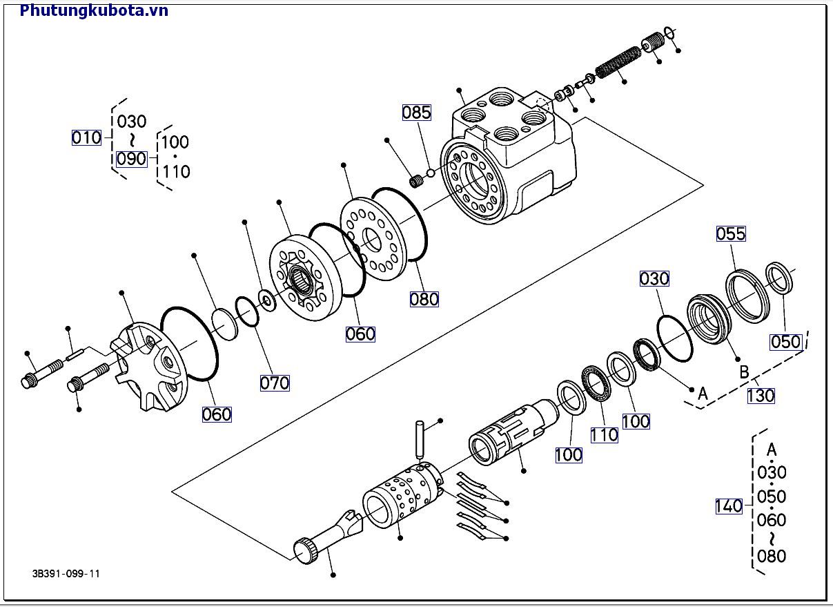 ĐIỀU KHIỂN HỆ THỐNG LÁI LINH KIỆN MỚI 10001-49999