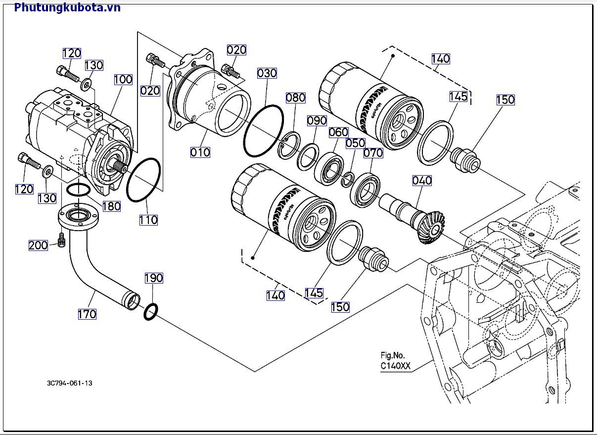 BƠM THỦY LỰC MỚI 10001-49999