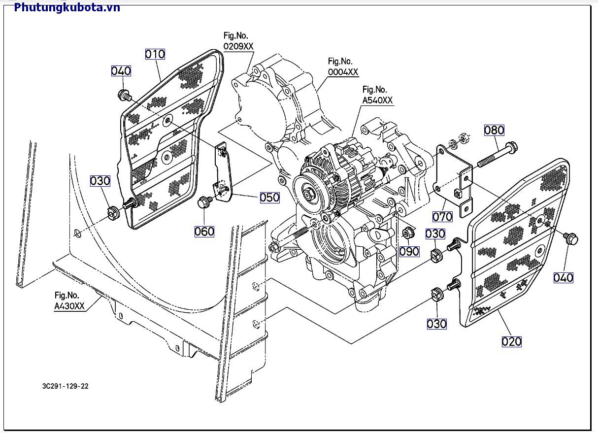 NẮP ĐẬY BÊN HÔNG MUI/ NẮP CABO CŨ 50001-89999