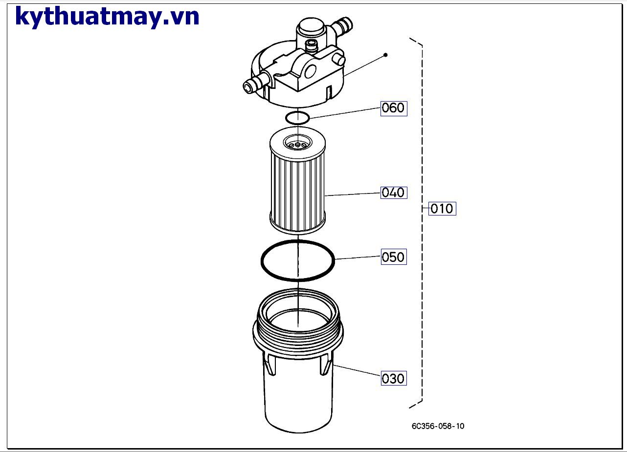 BÌNH LỌC NHIÊN LIỆU ( LINH KIỆN) <= 58872