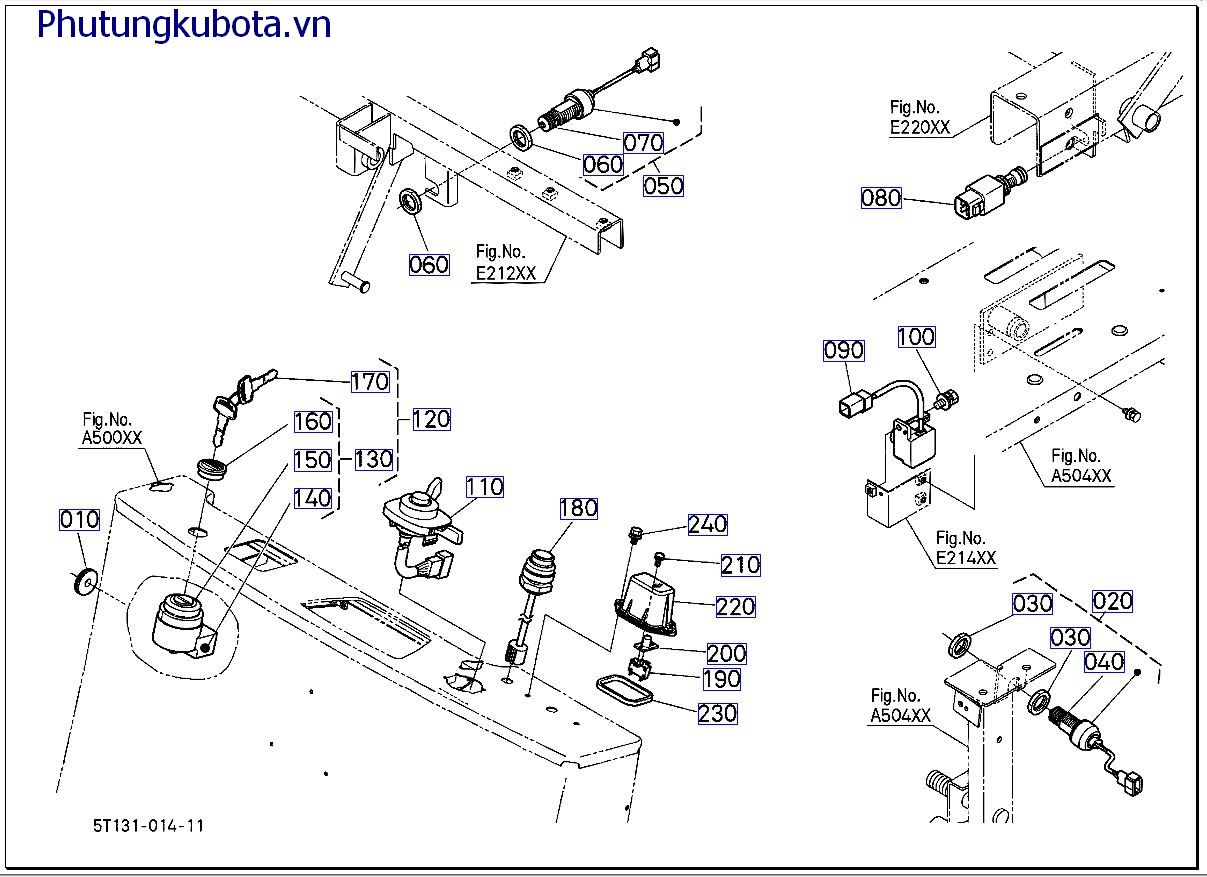 CÔNG TẮC BUỒNG LÁI