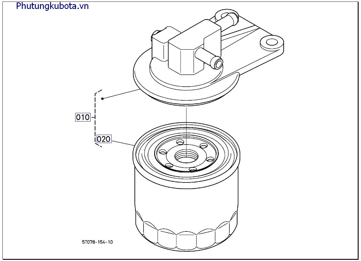 CỦA BỘ LỌC NHIÊN LIỆU ( NHỮNG BỘ PHẬN CẤU THÀNH) >=500810