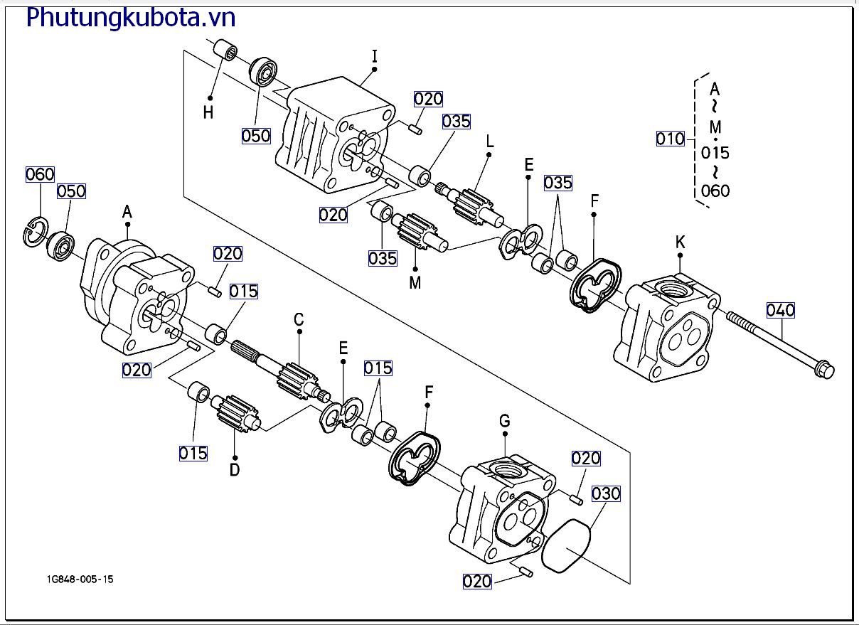 CỦA BƠM THỦY LỰC ( NHỮNG BỘ PHẬN CẤU THÀNH)