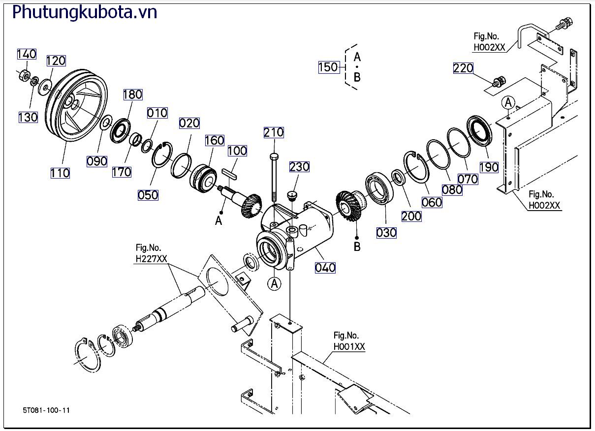 HỘP SỐ TRUYỀN ĐỘNG XILANH