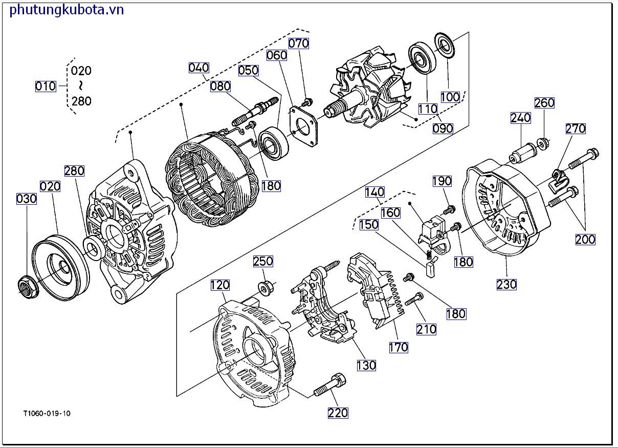 NHỮNG BỘ PHẬN CẤU THÀNH ( CỦA MÁY GIAO ĐIỆN)