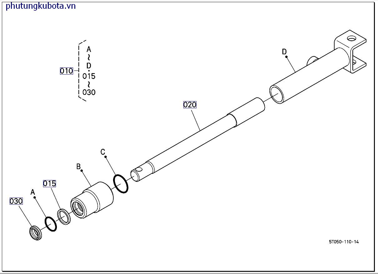 XILANH MÁY NÂNG LÕI QUẤN ( NHỮNG BỘ PHẬN CẤU THÀNH)